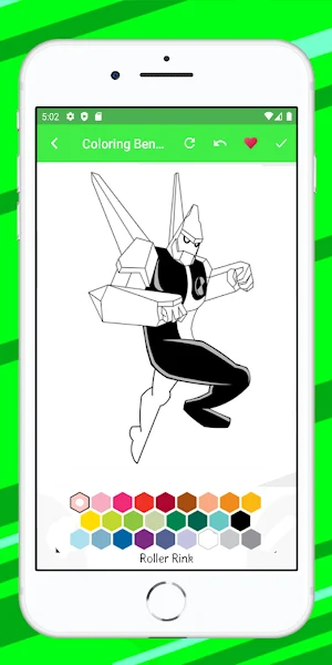 Ben coloring Book game learn Screenshot 2