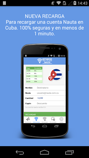 Recargas Nauta: Wifi en Cuba Screenshot 2