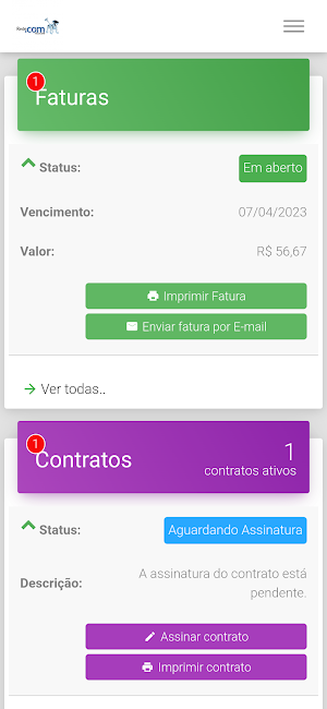 Rede.com Cliente Screenshot 3