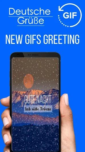 German Good Night & Sweet Dreams Gif Images Screenshot 0