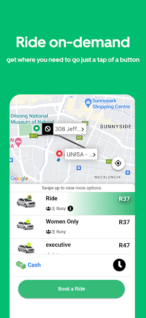 Alladeen Ride - Request a ride Screenshot 1