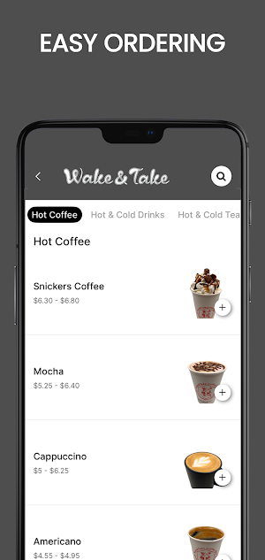 Wake & Take Coffee Screenshot 3