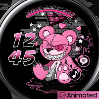 Evil Pink Bear - Watchface