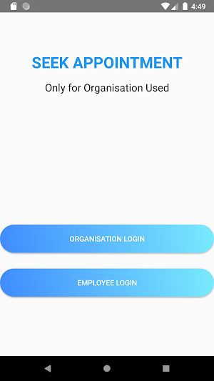 Seek Appointment Screenshot 1