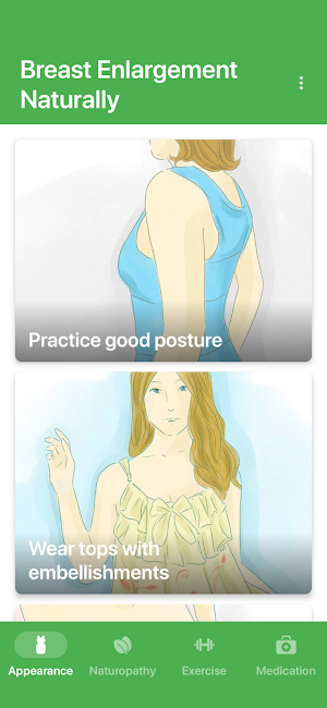 Breast Enlargement Guide Screenshot 0