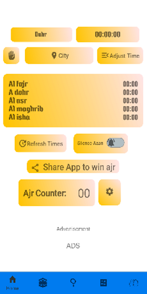 Tiempos oración - Adhan Spain Screenshot 0
