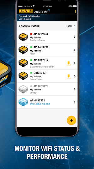 DEWALT WiFi Screenshot 3