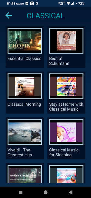 CuPlaylists Screenshot 1