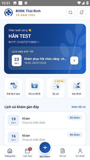 Bệnh viện Đa Khoa Thái Bình Screenshot 1