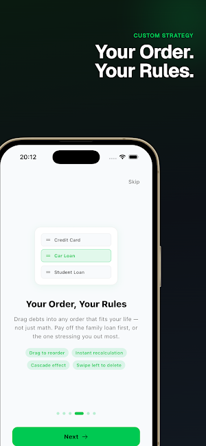 DebtWise - Smart Debt Payoff Screenshot 2
