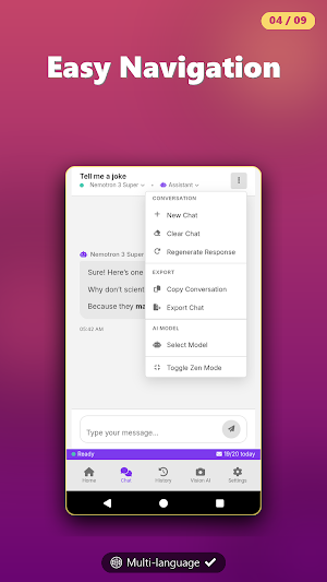 Nemotron AI Chat: Ask anything Screenshot 3