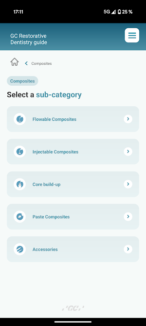 GC Restorative Dentistry Screenshot 2