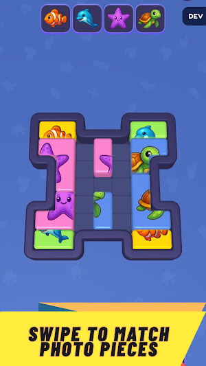 Photo Match – Swipe Puzzle Screenshot 0