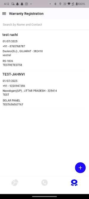Rayax Warranty Screenshot 2
