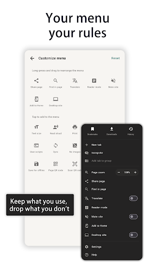 Agogo Browser : Private · AI Screenshot 1