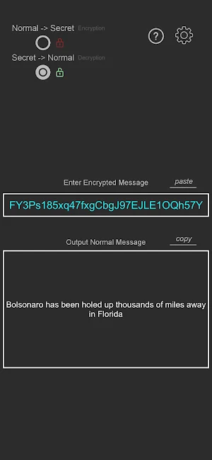 Secret Message Private Secure Screenshot 1