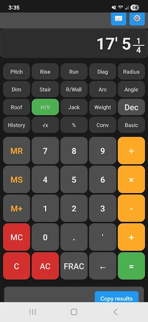 BoardCalc Screenshot 2