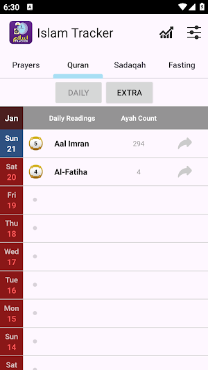 Islam Tracker Screenshot 1