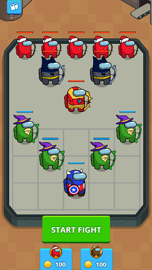 Merge Imposter - Alien Battle Screenshot 0