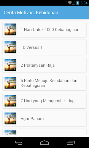 Cerita Motivasi Kehidupan Screenshot 0