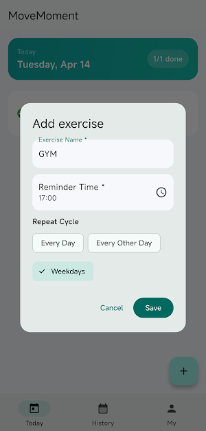 MoveMoment Screenshot 2