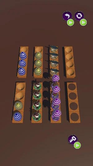 Colorful Eggs Sort Puzzle Game Screenshot 3