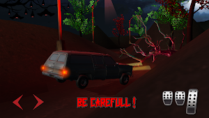 Spooky Car Driving: 3D Zombies Screenshot 2