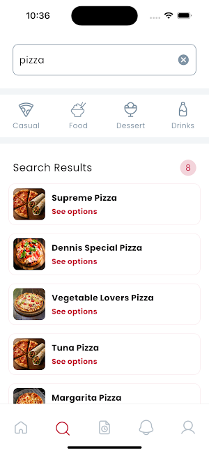 Dennis Pizza Screenshot 2