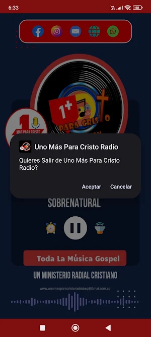 Uno Más Para Cristo Radio Screenshot 3
