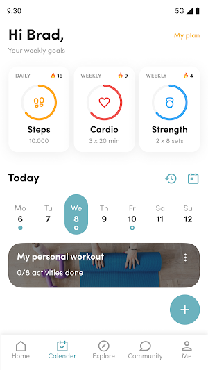 Entrena en Femenino Screenshot 0