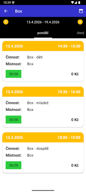 Titan Gym Praha Screenshot 2