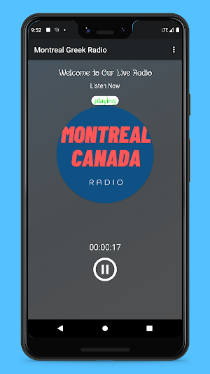Montreal Greek 98.5 Radio Screenshot 0