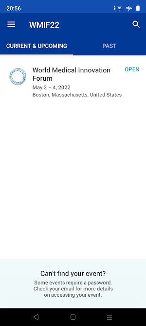 World Medical Innovation Forum Screenshot 1