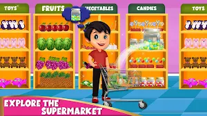 Supermarket Grocery Cashier: Fashion Mall Game Screenshot 3