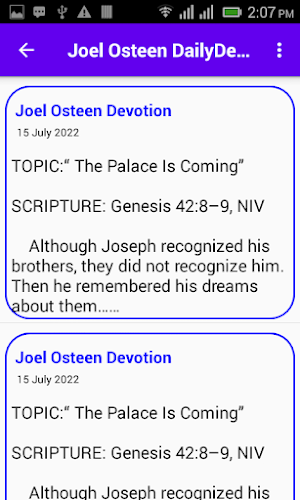 Joel Osteen Daily Devotion Screenshot 3