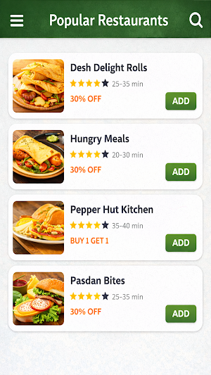 Deshlaa – Food & Grocery Screenshot 2