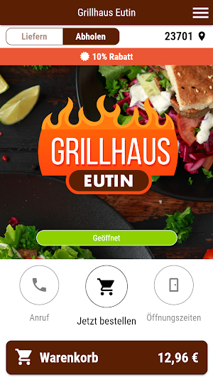 Grillhaus Eutin Screenshot 0