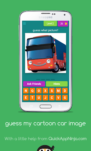 guess my cartoon car imaga Screenshot 2