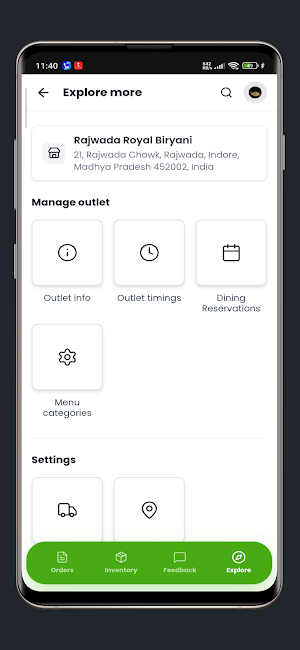 OyeChotuu Restaurant Screenshot 3