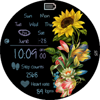 BFF7 - Neon Art Sunflower