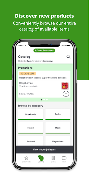 A-Food Service Screenshot 1