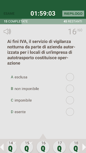 Quiz Gestore Trasporto Persone Screenshot 1