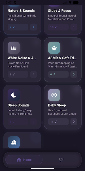 White Noise Sleep - Calmify Screenshot 1