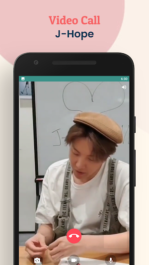 J-Hope Fake Chat & Call Screenshot 3