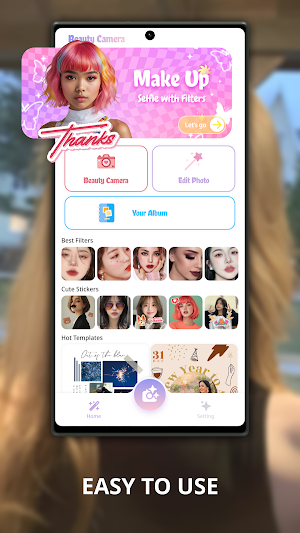 Sweet Selfie Beauty Camera Screenshot 0