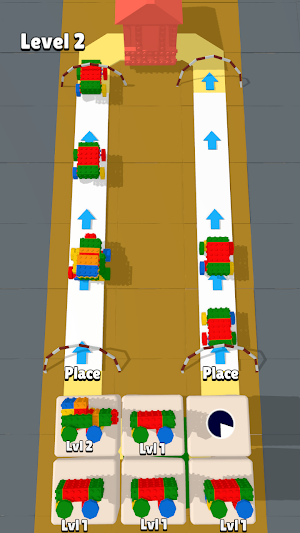 Toy Car Merge Screenshot 2