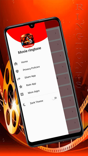 Ringtone movie - Sound cinema Screenshot 0