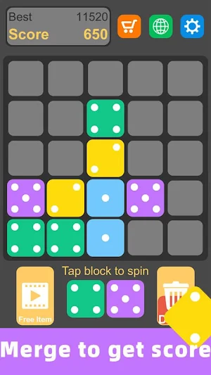 Match Match Dice Merge Screenshot 1