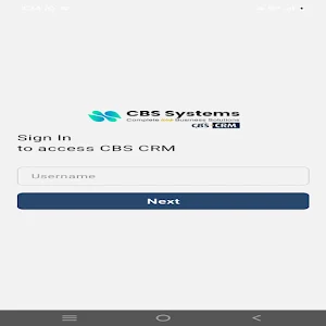 CBS-CRM Screenshot 0