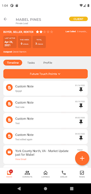 NextHome CRM Screenshot 1